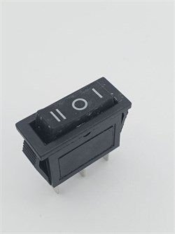 Переключатель KCD-103071CKK(KCD3) On-Off-On 250V 16A черный KCD-103071CKK-1 - фото 948436