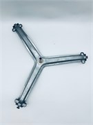 210138818 Крестовина для стиральной машины Indesit Ariston с неразборным баком подшипники 202 203 210138818