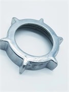 Гайка Б/У корпуса шнека для мясорубки Bork MG RNP 1215 WT RTS17476000008534188-Б/У