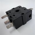 Переключатель 3-позиционный (5 ножек) для обогревателей 20T100