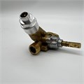 КА-00013431 Кран латунный газовой конфорки 0,70 варочных панелей Krona (150.05.034) КА-00013431