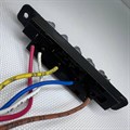 Блок переключателей (кнопок) режимов для вытяжки Artel Angled G160 BL со жгутом проводов и разъемами AQ165