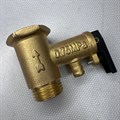 Клапан предохранительный 1/2" 7,5 бар с ручкой 56775